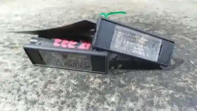 Peça sobressalente para automóvel em segunda mão luz da chapa de matrícula por citroen c4 berlina collection referências oem iam 