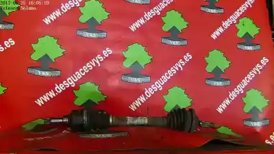 Peça sobressalente para automóvel em segunda mão transmissão dianteira esquerda por peugeot 206 berlina e-music referências oem iam 