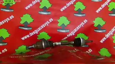 Peça sobressalente para automóvel em segunda mão transmissão dianteira esquerda por renault clio iii confort dynamique referências oem iam 