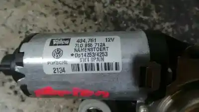 Second-hand car spare part rear windshield wiper motor for volkswagen touareg (7la, 7l6, 7l7) 2.5 r5 tdi oem iam references 7l0955712c 7l0 955 712a 404.761