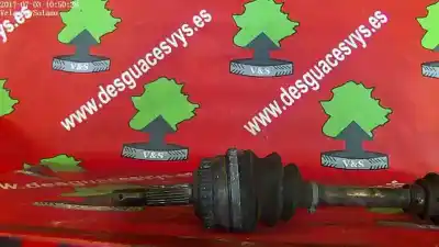 Peça sobressalente para automóvel em segunda mão transmissão dianteira esquerda por opel combo familiar referências oem iam   