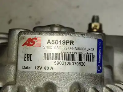 Second-hand car spare part alternator for mazda premacy (cp) td active oem iam references a5019pr 80a 