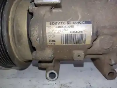 Автозапчастина б/у компресор кондиционера для renault kangoo (f/kc0) 1.5 dci diesel посилання на oem iam 8200600117 sanden sd6v12 1416