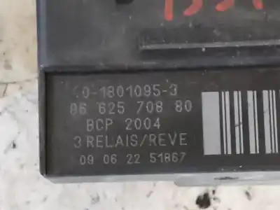 Second-hand car spare part electronic module for peugeot 308 confort oem iam references 9662570880  