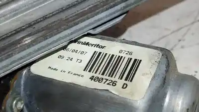 Second-hand car spare part driver left window regulator for dacia logan ambiance oem iam references 400726d  