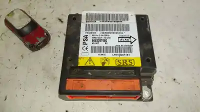 Second-hand car spare part airbag control unit for citroen c2 audace oem iam references 9663357680