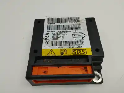 Peça sobressalente para automóvel em segunda mão centralina de airbag por citroen c3 pluriel 1.4 referências oem iam 9661532480