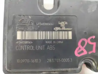 Pezzo di ricambio per auto di seconda mano abs per fiat doblo active riferimenti oem iam 51885803  10020702174
