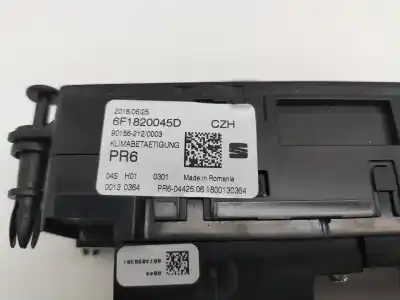 Автозапчастина б/у клімат-контроль для seat arona xcellence посилання на oem iam 6f1820045d  