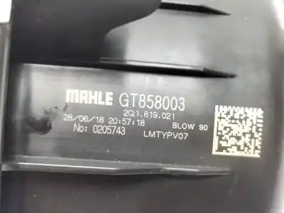 Автозапчастина б/у вентилятор опалення для seat arona xcellence посилання на oem iam 2q1819021  gt858003