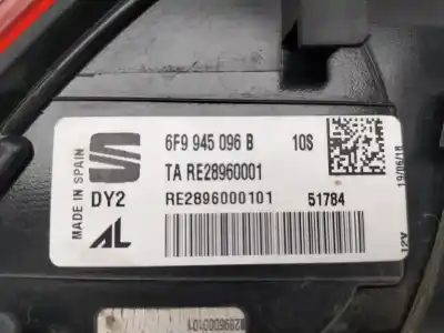 Автозапчастина б/у правий ліхтар для seat arona xcellence посилання на oem iam 6f9945096b  