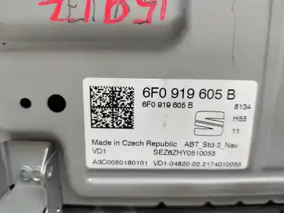 Автозапчастина б/у багатофункційний дисплей для seat arona xcellence edition посилання на oem iam 6f0919605b  a2c99819602