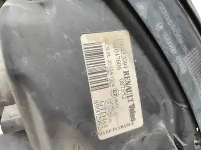 Автозапчастина б/у ліва фара для renault scenic rx4 (ja0) 2.0 16v dynamique посилання на oem iam 7700432094  7701047606