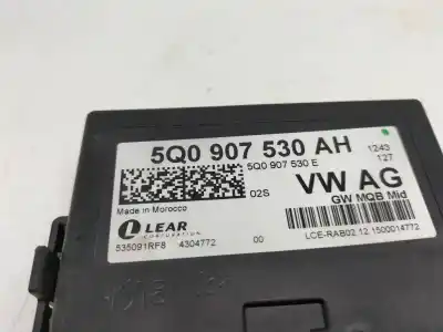 Second-hand car spare part electronic module for seat leon st (5f8) reference ecomotive oem iam references 5q0907530ah  5q0907530e