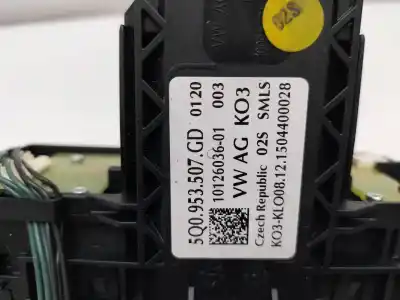 Second-hand car spare part indicator switch for seat leon st (5f8) reference ecomotive oem iam references 5q0953507gd  5qo953613r