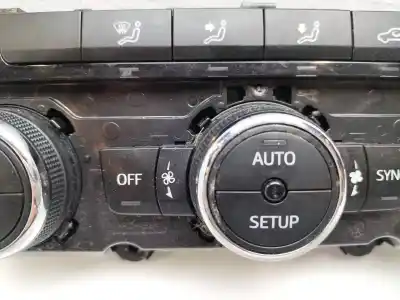 Peça sobressalente para automóvel em segunda mão comando de sofagem (chauffage / ar condicionado) por seat leon st (5f8) reference ecomotive referências oem iam 5f0907044m  