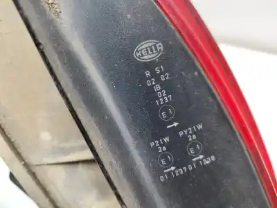 Second-hand car spare part right tailgate light for bmw serie 7 (e65/e66) 730d oem iam references   0112370101238