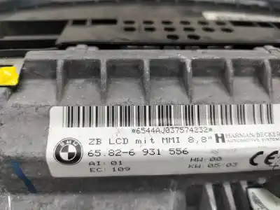 Tweedehands auto-onderdeel multifunctioneel display voor bmw serie 7 (e65/e66) 730d oem iam-referenties 65826931556  