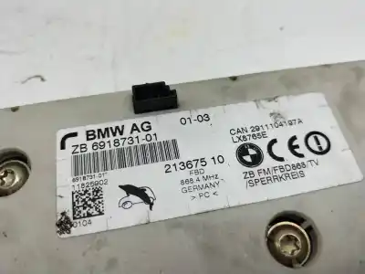 Pezzo di ricambio per auto di seconda mano modulo elettronico per bmw serie 7 (e65/e66) 730d riferimenti oem iam 691873101  21367510