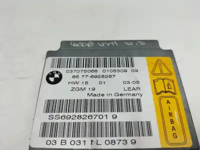 Second-hand car spare part airbag control unit for bmw serie 7 (e65/e66) 730d oem iam references 65776928267 03b031il08739 ss6928267019