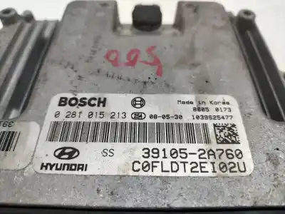 Gebrauchtes Autoersatzteil ecu-motorsteuergerät uce motorsteuergerät zum hyundai i30 (fd) d4fb oem-iam-referenzen 391052a760  