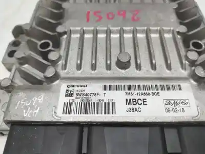 Second-hand car spare part ecu engine control for ford focus lim. (cb4) trend oem iam references 7m5112a650bce  5ws40778ft