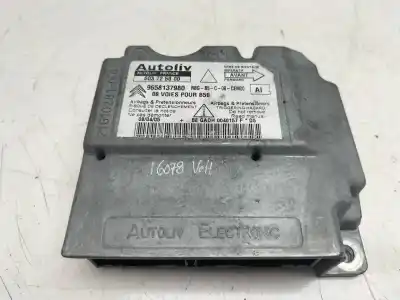 Second-hand car spare part airbag control unit for citroen c4 coupe vtr plus oem iam references 9658137980