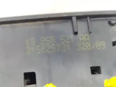 Second-hand car spare part left front power window switch for opel corsa d cosmo oem iam references 13258521aa  315625731