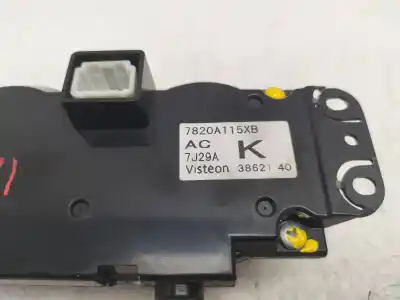 Автозапчастина б/у клімат-контроль для mitsubishi outlander (cw0) 2.0 di-d intense посилання на oem iam 7820a115xb 3862140 7j29a