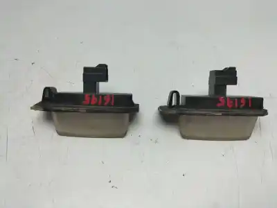 Second-hand car spare part licence plate light for mitsubishi outlander (cw0) 2.0 di-d intense oem iam references   