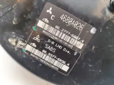 Second-hand car spare part brake servo for mitsubishi outlander (cw0) 2.0 di-d intense oem iam references 4680a026  03277760074
