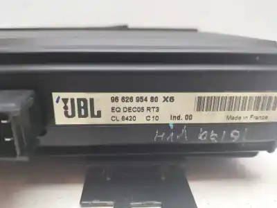 Second-hand car spare part electronic module for citroen c6 exclusive oem iam references 9662695480  