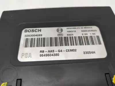 Second-hand car spare part electronic module for citroen c6 exclusive oem iam references 9649604380  0263004089