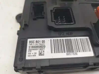 Second-hand car spare part fuse box unit for citroen c6 exclusive oem iam references 9665778280  