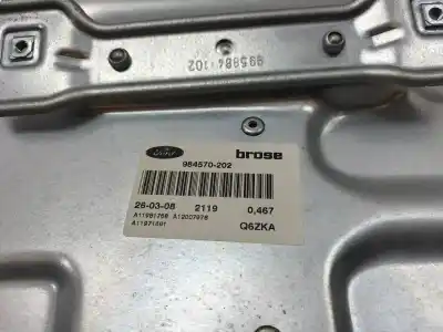 Second-hand car spare part driver left window regulator for ford focus lim. (cb4) trend oem iam references 4m5114a389  