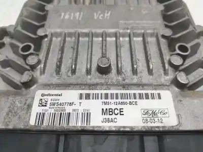 Second-hand car spare part ecu engine control for ford focus lim. (cb4) trend oem iam references 7m5112a650bce  5ws40778ft
