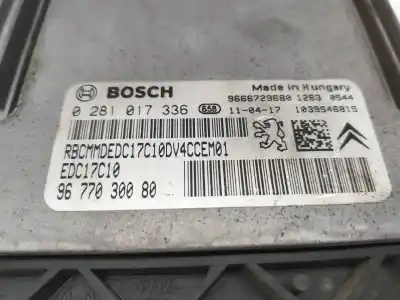 Peça sobressalente para automóvel em segunda mão centralina de motor uce por citroen c3 business referências oem iam 9677030080 194489 0281017336
