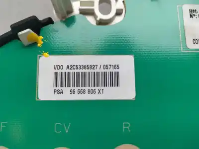Second-hand car spare part dashboard for citroen c3 business oem iam references 96668806xt  a2c53385740