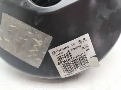 Second-hand car spare part brake servo for citroen c3 business oem iam references 9672460680  