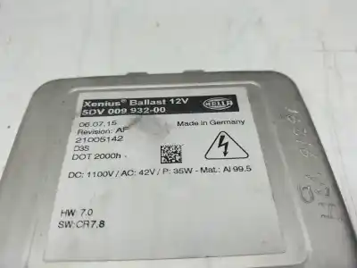 Peça sobressalente para automóvel em segunda mão balastro de xenon por opel insignia berlina expression referências oem iam 5dv00993200 21005142 5dv009932