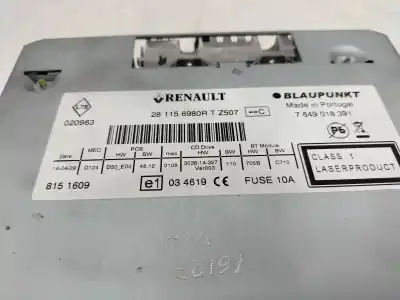 Автозапчасти б/у аудиосистема / радио cd за renault laguna ii (bg0) authentique ссылки oem iam 281156980r  