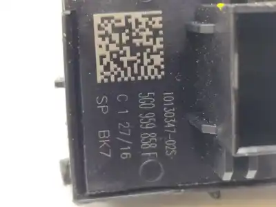 Second-hand car spare part left front power window switch for seat leon (5f1) i-tech oem iam references 5g0959858f  