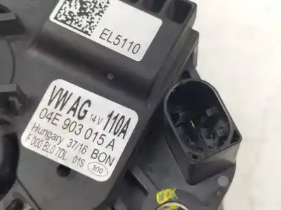 Second-hand car spare part alternator for seat leon (5f1) i-tech oem iam references 04e903015a  