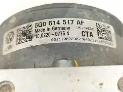 Second-hand car spare part abs for seat leon (5f1) i-tech oem iam references 5q0614517af  