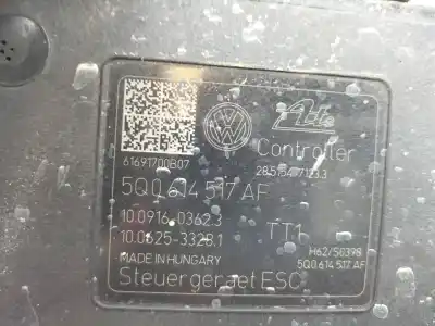 Second-hand car spare part abs for seat leon (5f1) i-tech oem iam references 5q0614517af  