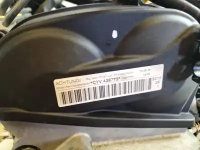 Second-hand car spare part complete engine for seat leon (5f1) i-tech oem iam references cyv  