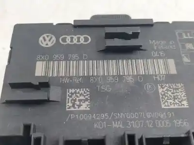 Second-hand car spare part electronic module for skoda suberb (3t4) ambition oem iam references 8x0959795d  