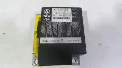Peça sobressalente para automóvel em segunda mão centralina de airbag por seat leon (1p1) comfort limited referências oem iam 