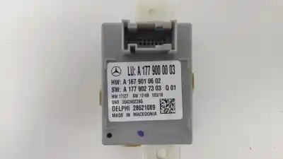 Pezzo di ricambio per auto di seconda mano modulo elettronico per mercedes clase a berlina (bm 177) a 180 d (177.103) riferimenti oem iam a1779000003