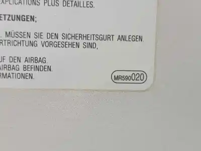 Peça sobressalente para automóvel em segunda mão pára-sol esquerdo por mitsubishi montero (v60/v70) 3.2 di-d gls referências oem iam mr590020  mr590020